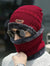 Cold Warm Winter Hat for Men "2"pcs Ski Cap and Scarf Set